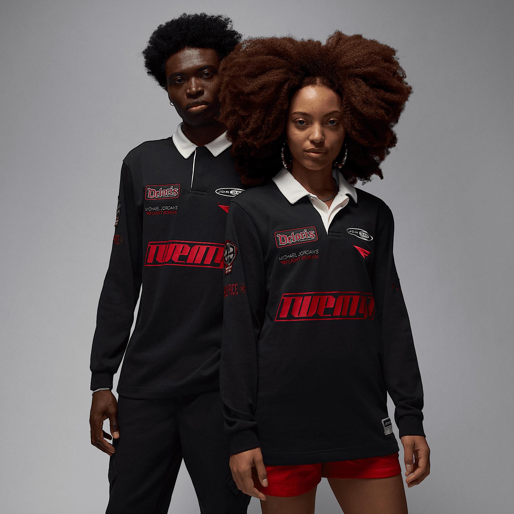 Men's Jordan Essentials Long-Sleeve Rugby Top Product Image