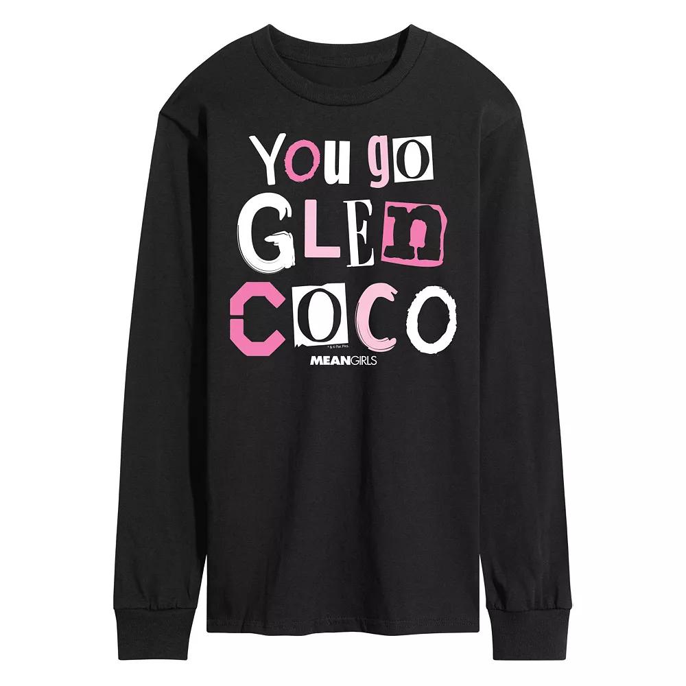 Men's Mean Girls You Go Glen Coco Long Sleeve Graphic Tee,  Product Image