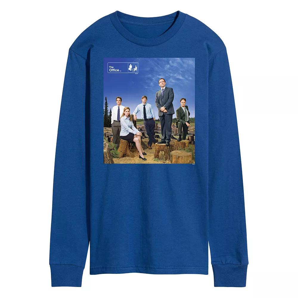 Men's The Office Cast Photo Long Sleeve Tee,  Product Image