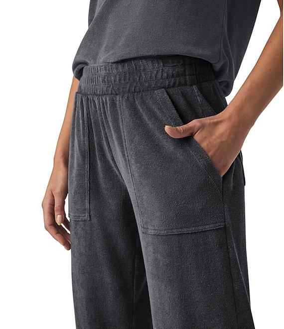 Splendid Taryn Terry Knit Mid Rise Cropped Lounge Pants Product Image
