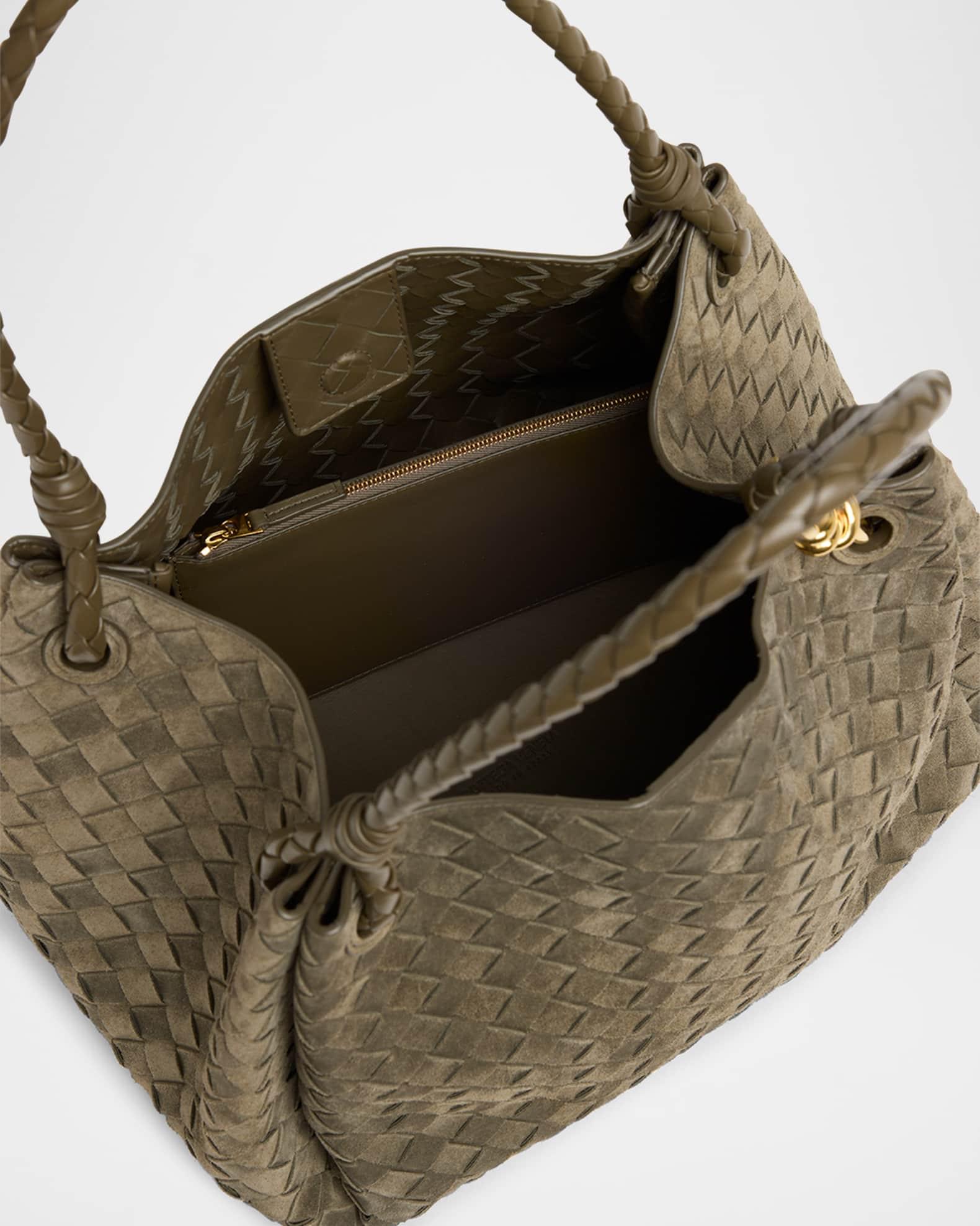 Large Parachute Suede Shoulder Bag Product Image