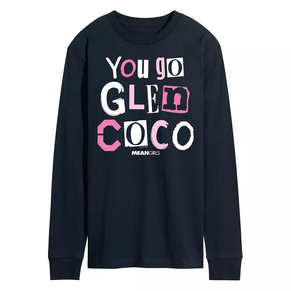 Men's Mean Girls You Go Glen Coco Long Sleeve Graphic Tee,  Product Image