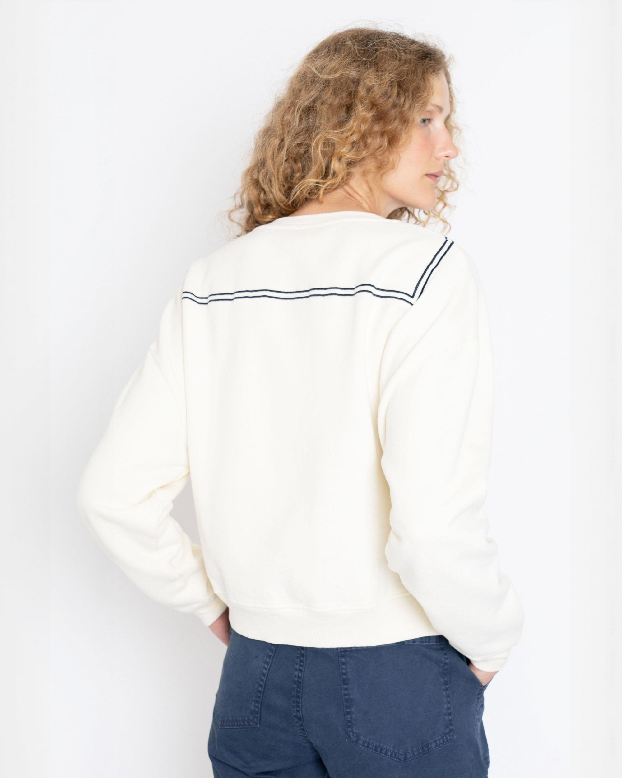 The Sailor Sweatshirt - Cream Female Product Image
