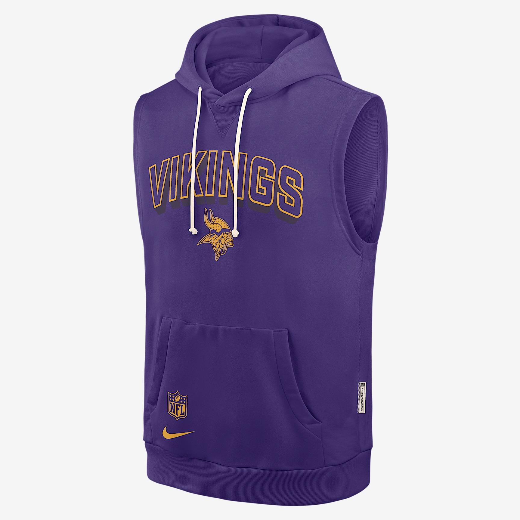 New York Jets Sideline Nike Mens Dri-FIT NFL Sleeveless Pullover Hoodie | 03B400A72-B27 Product Image