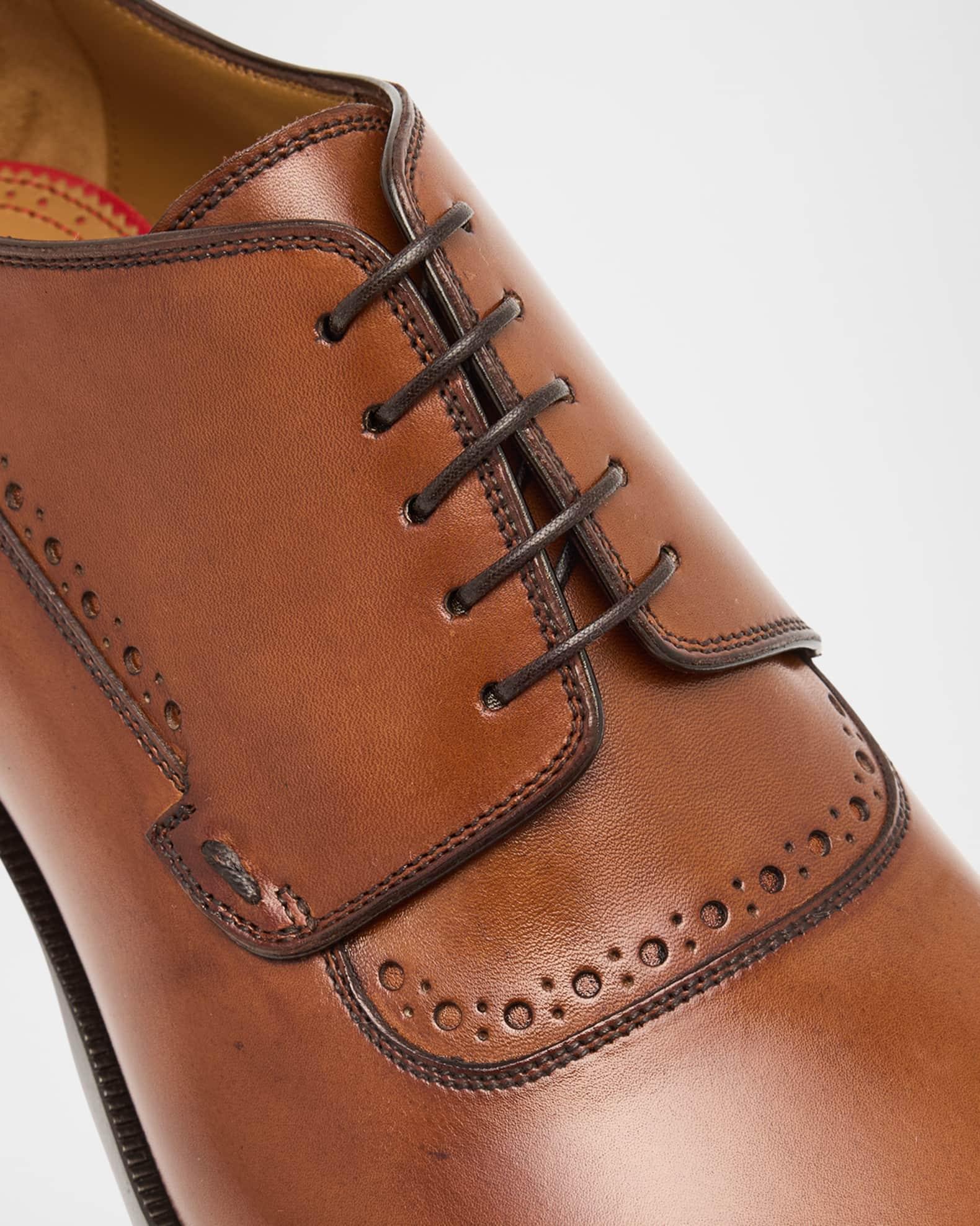 Men's Sartoby Brogue Leather Derby Shoes Product Image