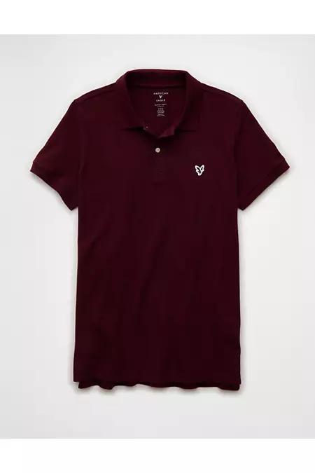 AE Lived-In Slim Fit Pique Polo Shirt Men's Product Image