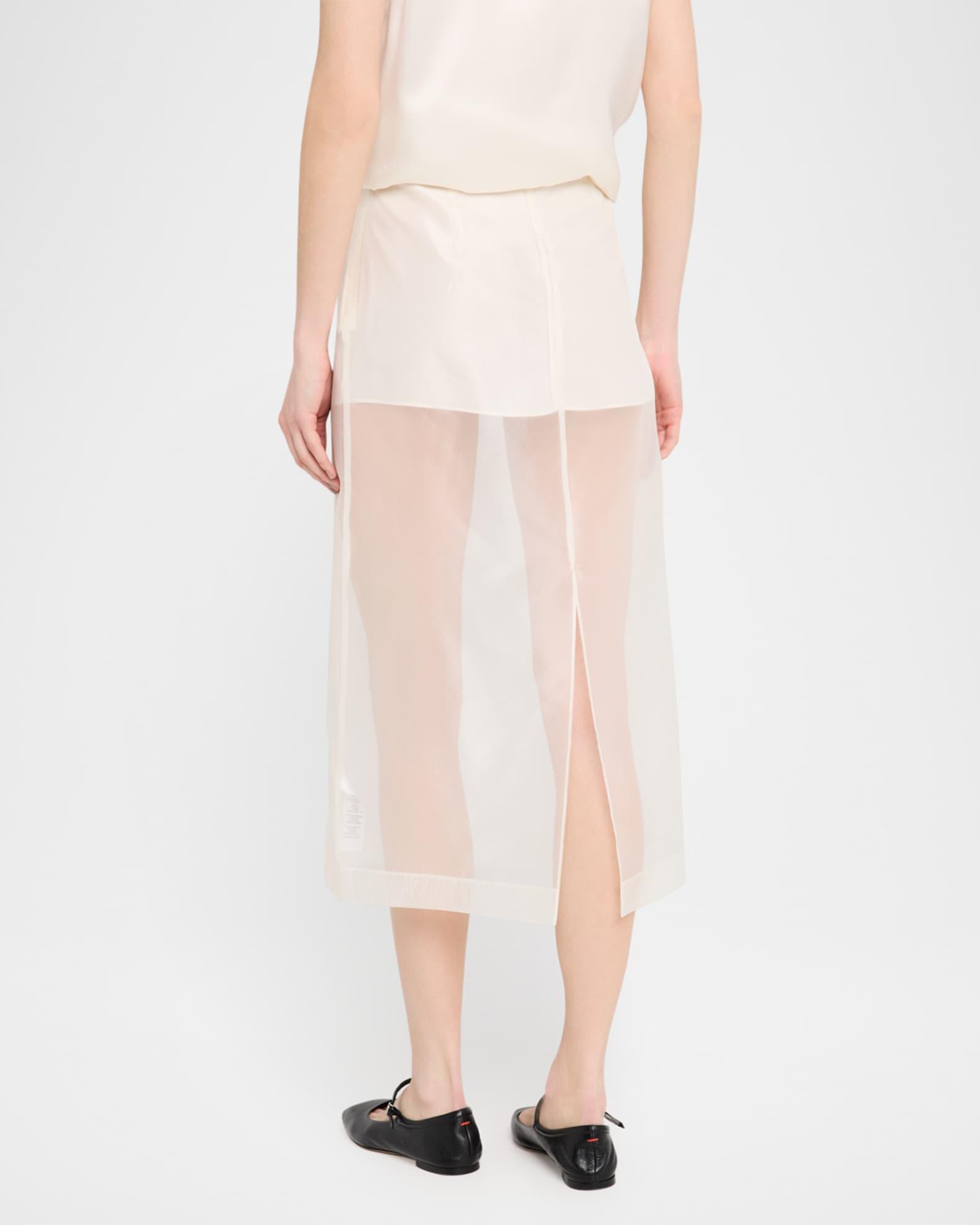 The Silk Organza Skirt  Product Image