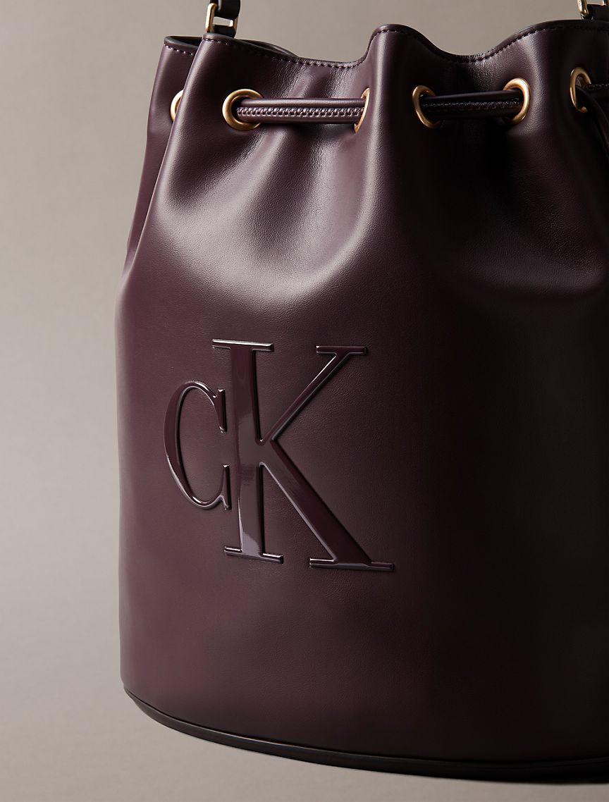 Embossed Monogram Logo Bucket Bag Product Image