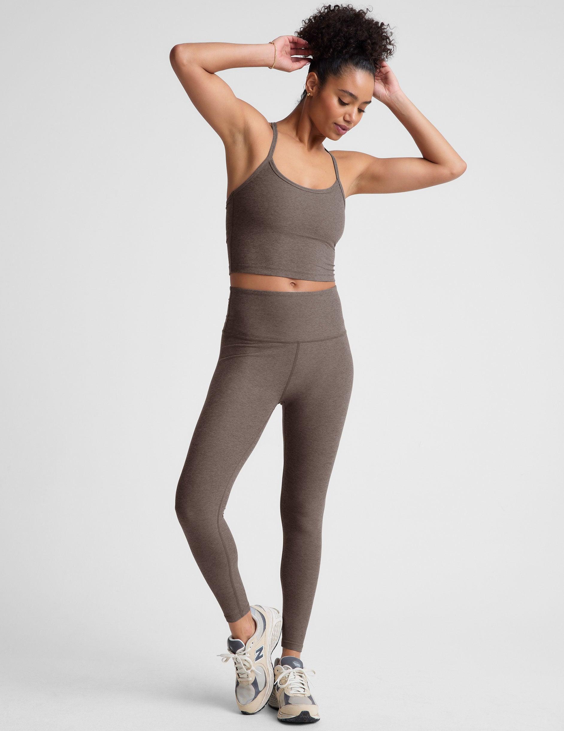 Spacedye Slim Racerback Cropped Tank Product Image