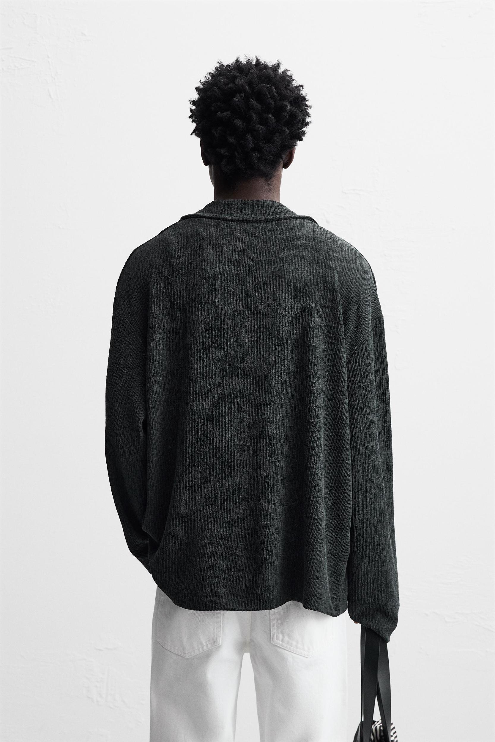TEXTURED RELAXED FIT SHIRT Product Image