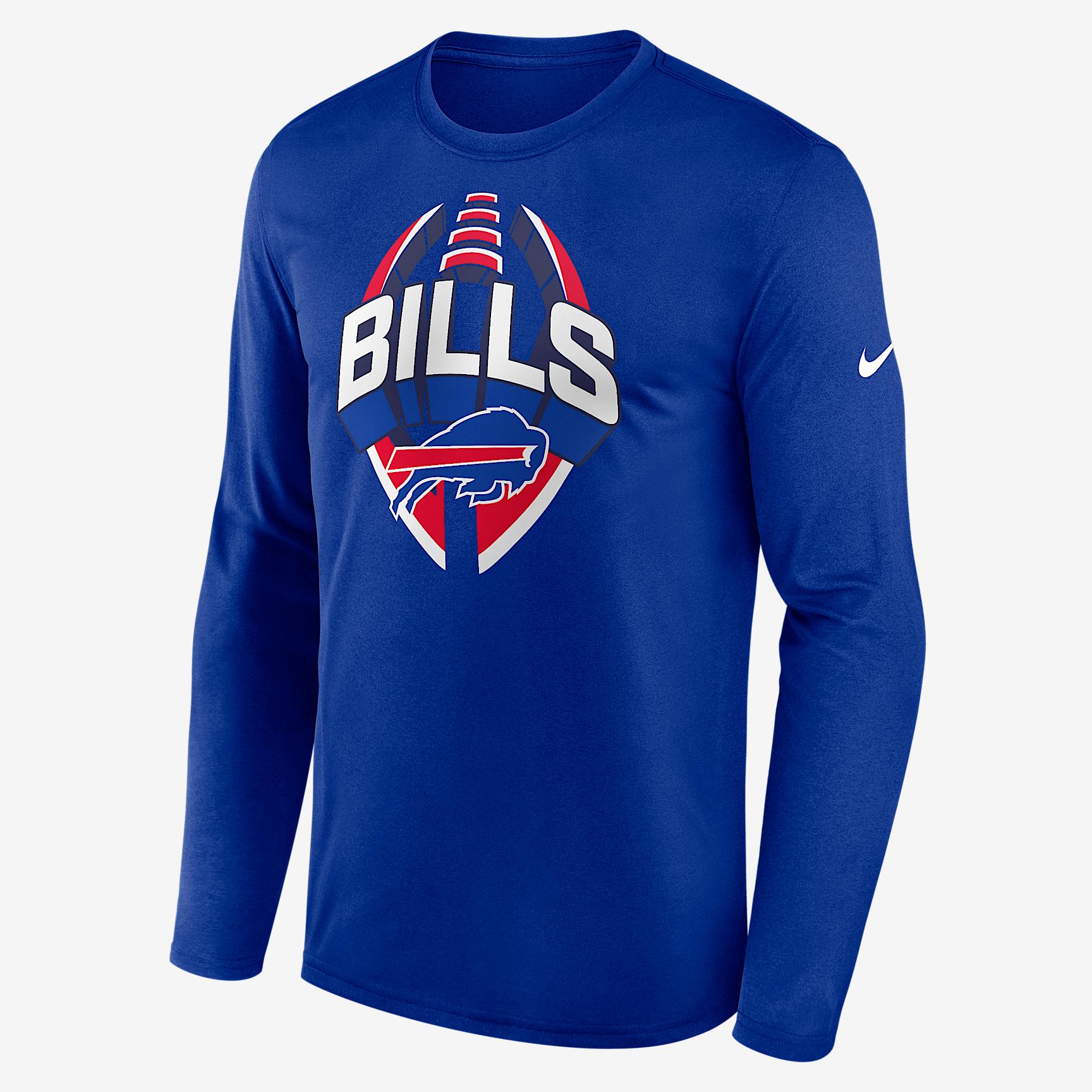 Indianapolis Colts Legend Icon Nike Mens Dri-FIT NFL Long-Sleeve T-Shirt | NKHT4LB98-NCF Product Image