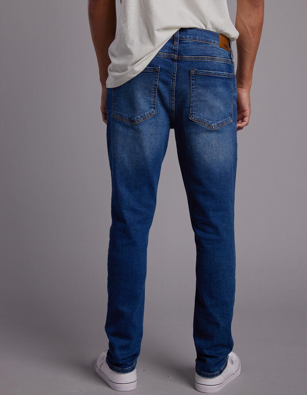 RSQ Mens Slim Taper Jeans - Dark Wash Product Image