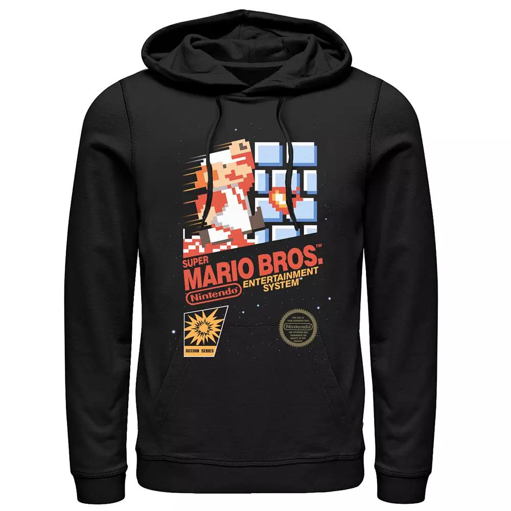 Men's Nintendo Super Mario Brothers Pullover Hoodie,  Product Image