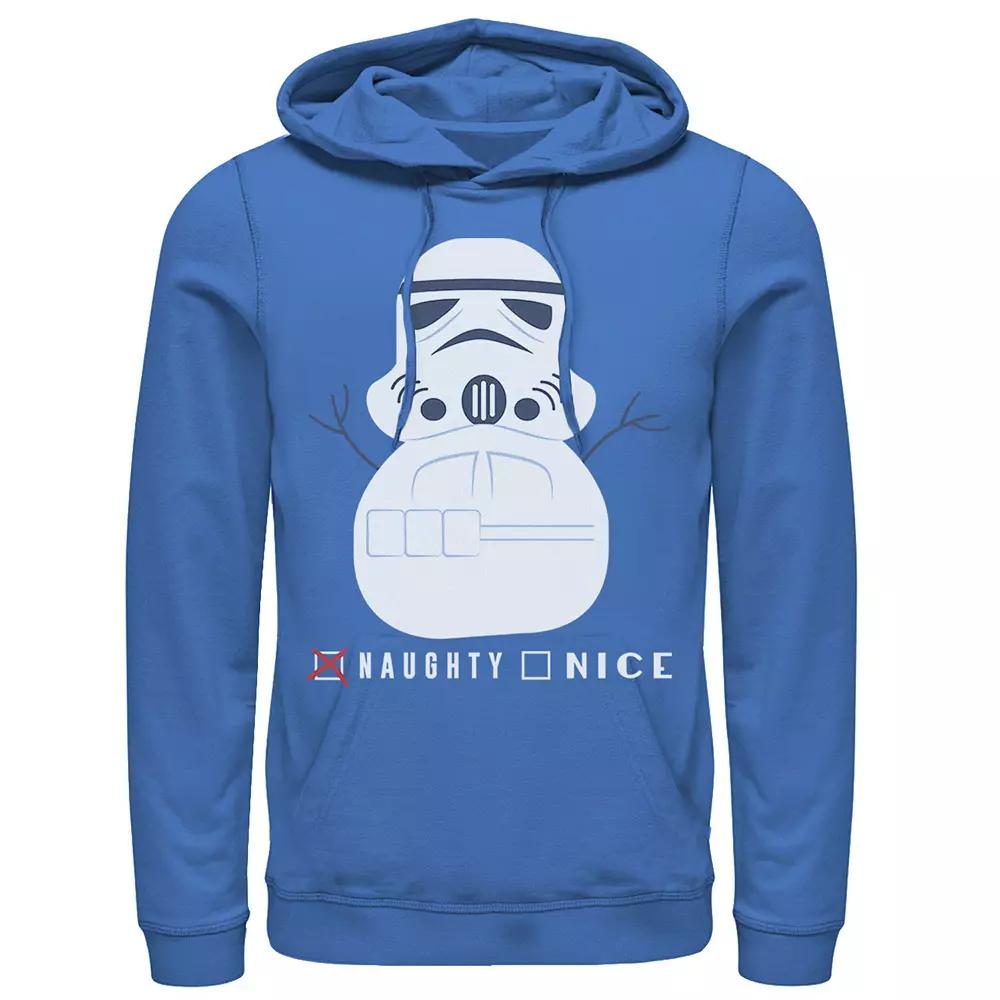 Men's Star Wars Stormtroop Naughty or Nice Hoodie,  Product Image