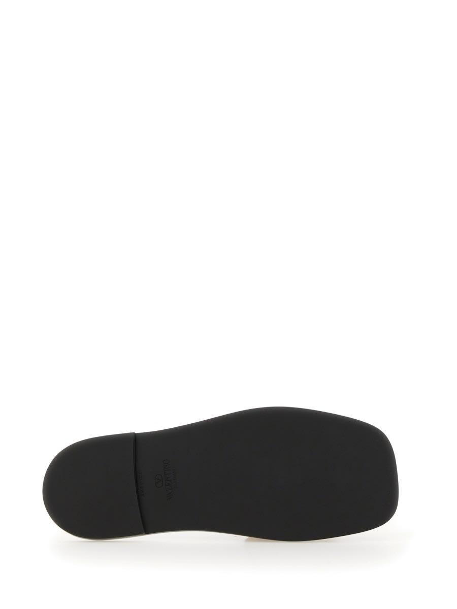 VALENTINO GARAVANI Viva Superstar Slide Sandal In Nappa Leather In Black Product Image