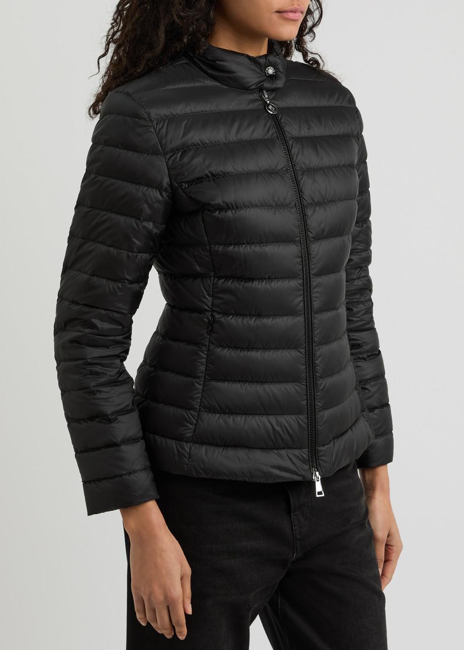 MONCLER Polyamide Igelle Jacket High Collar Quilted In Black Product Image