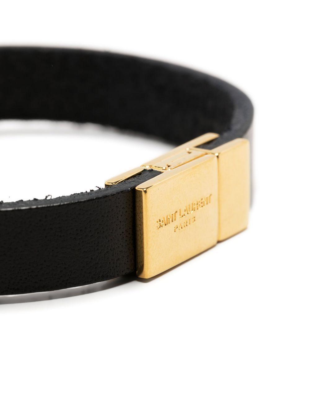 YSL charm leather bracelet  Product Image