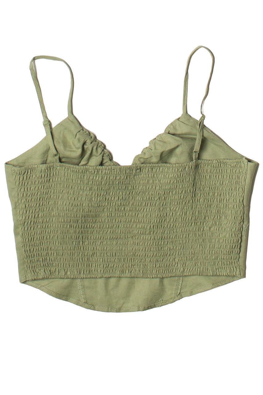 Linen Tie Front Cami Product Image