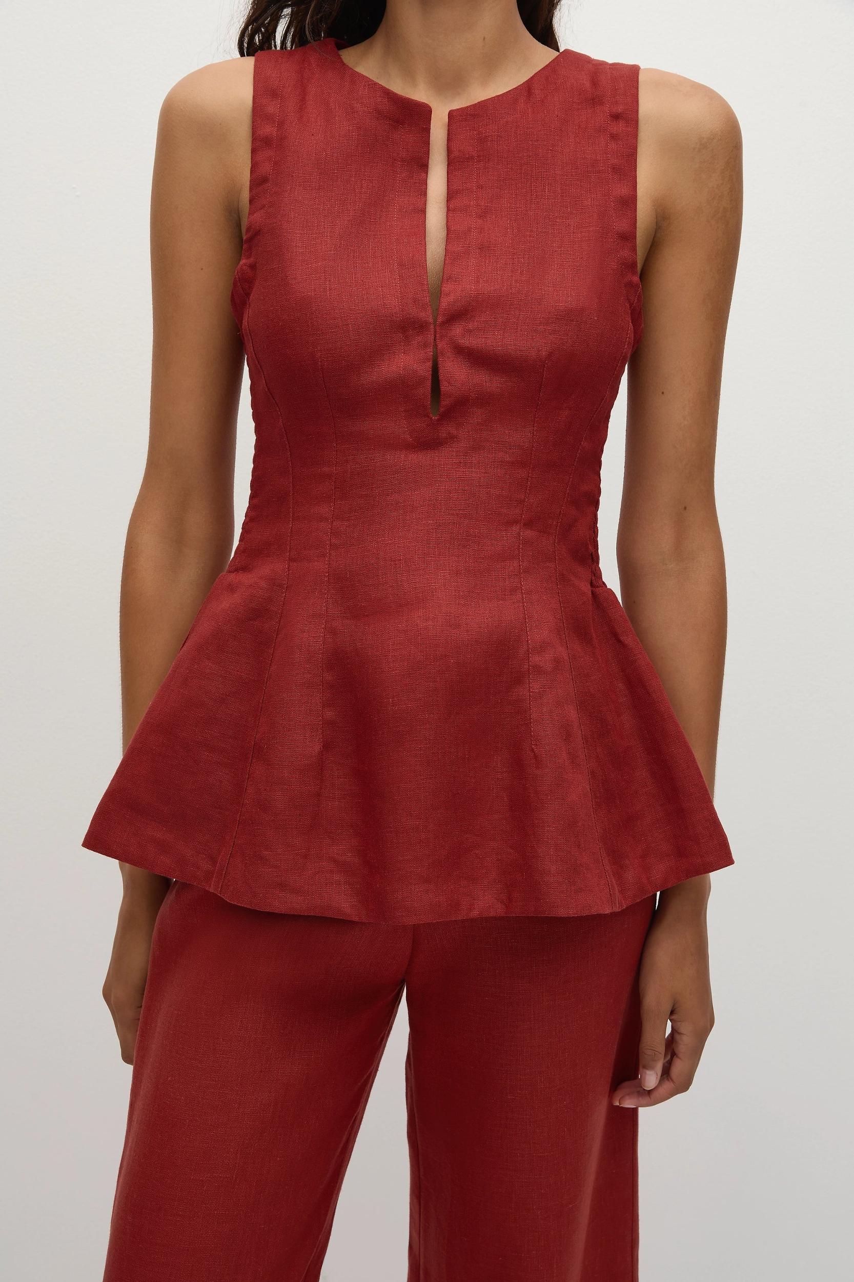 Syna Pant Clay - Final Sale Product Image