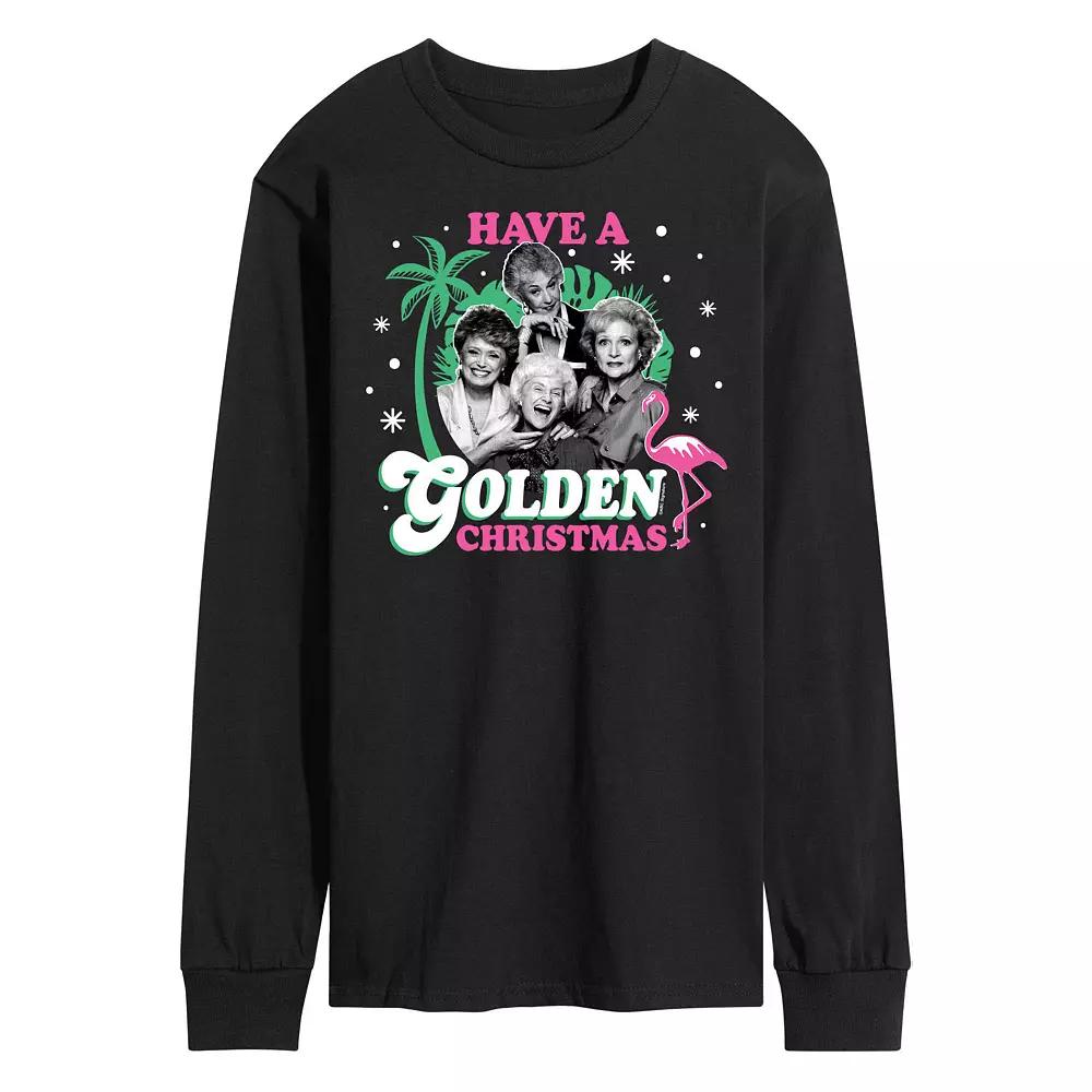 Men's Golden Girls Christmas Long Sleeve Tee,  Product Image