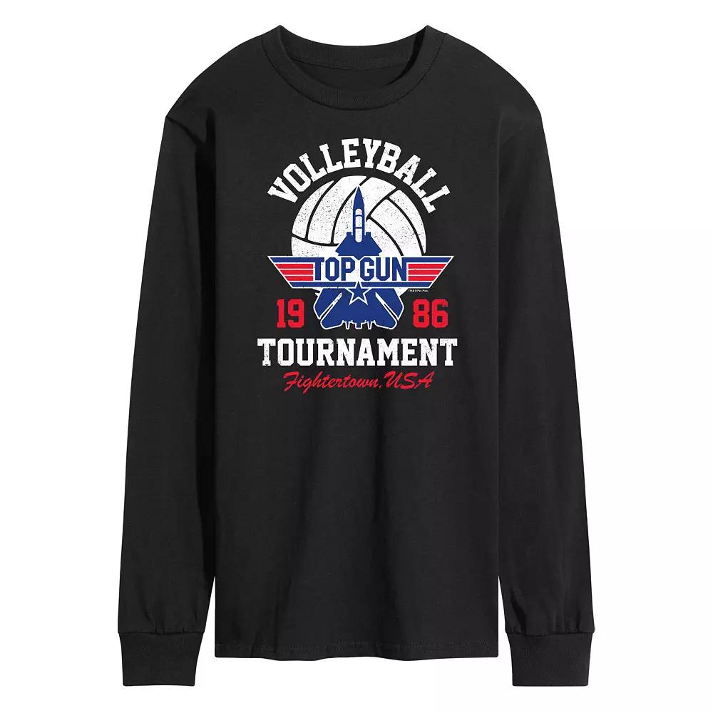 Men's Top Gun Volleyball Tournament Long Sleeve Tee,  Product Image