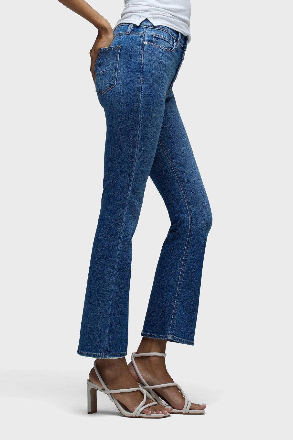 Barbara High-Rise Bootcut Crop Jean Female Product Image