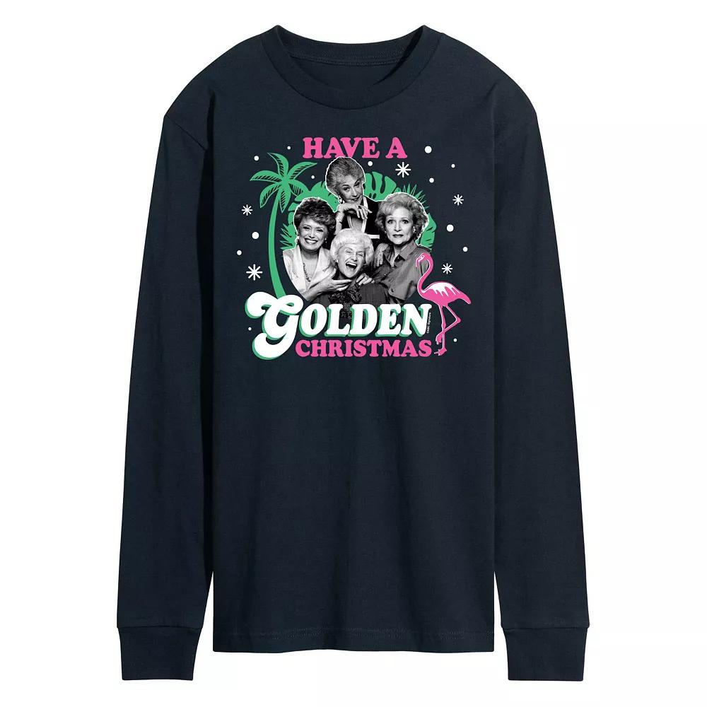 Men's Golden Girls Christmas Long Sleeve Tee,  Product Image