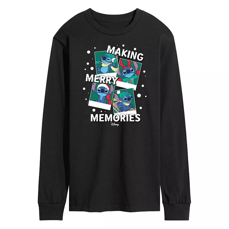 Men's Pokemon Sprigatito Stats Long Sleeve Graphic Tee,  Product Image