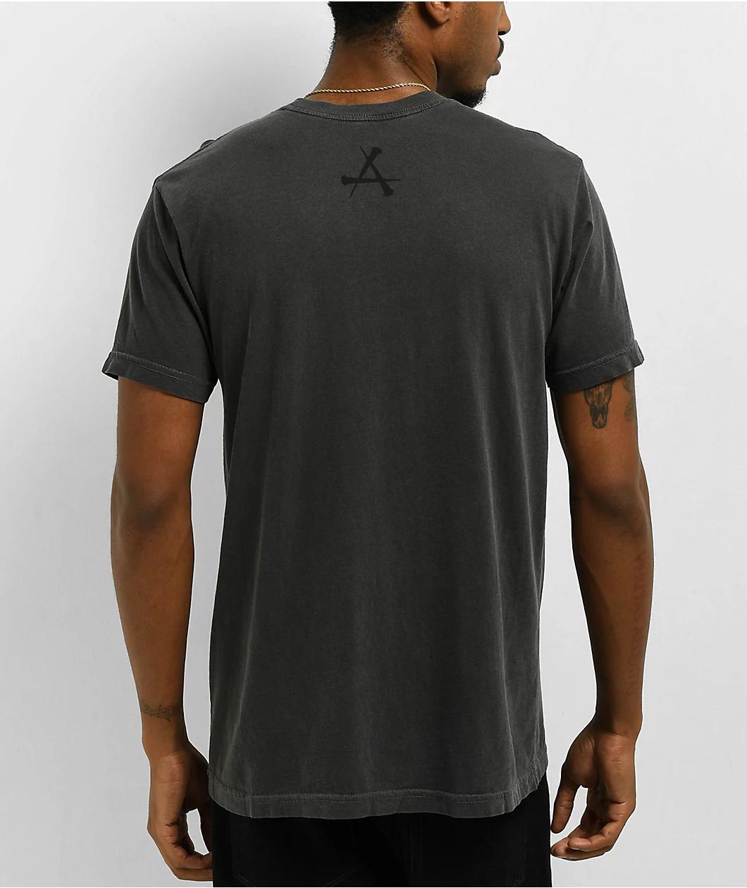 Affliction Falcon Charcoal T-Shirt Product Image