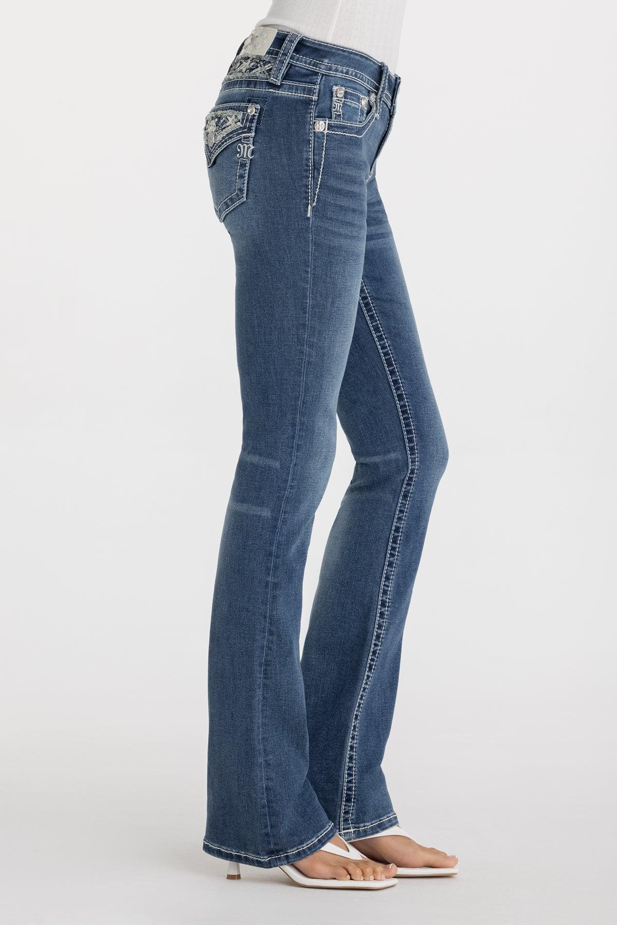 Starlit Low Rise Bootcut Jeans Product Image