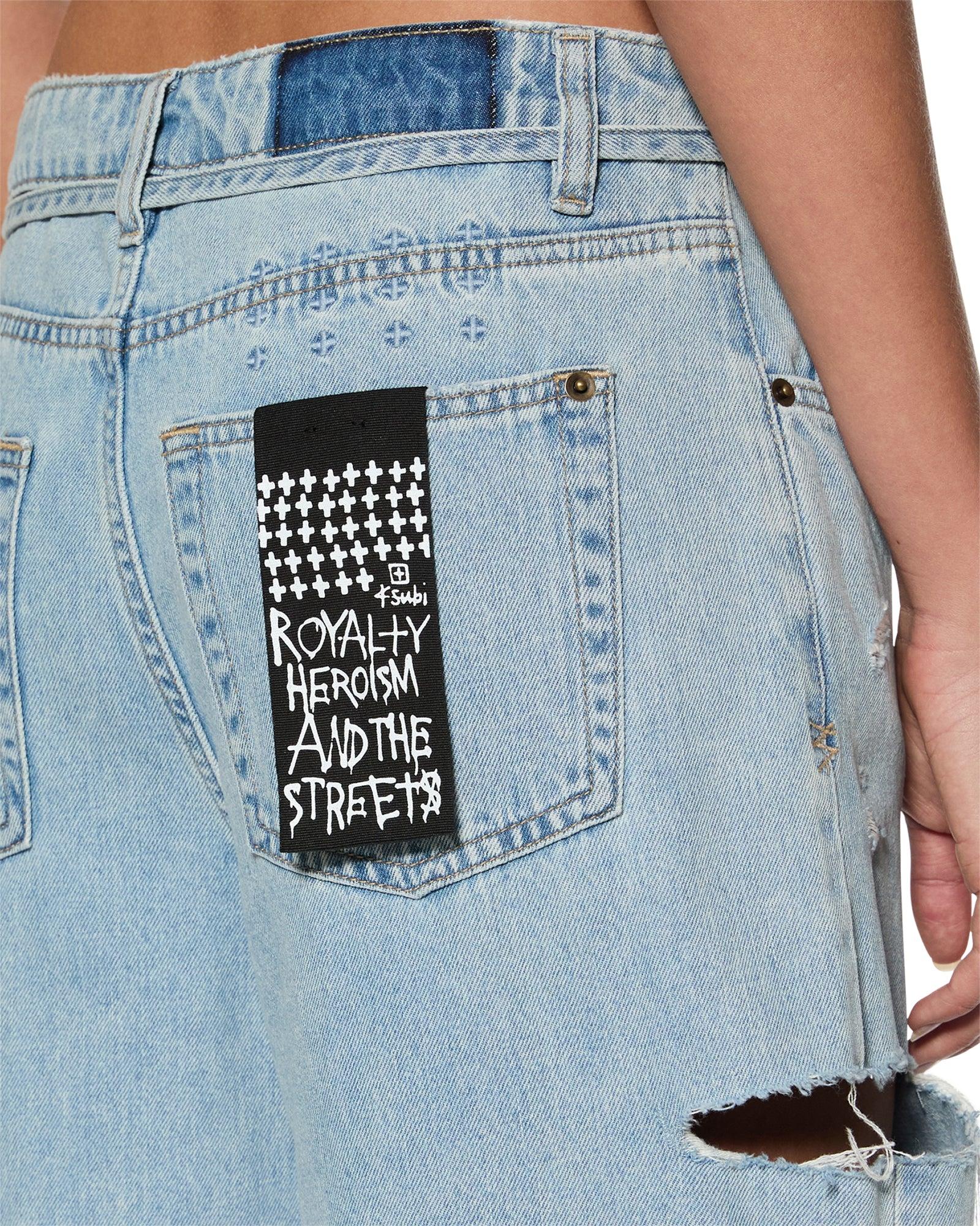 BAGGY JEAN ROLLIN KUT OUT Female Product Image