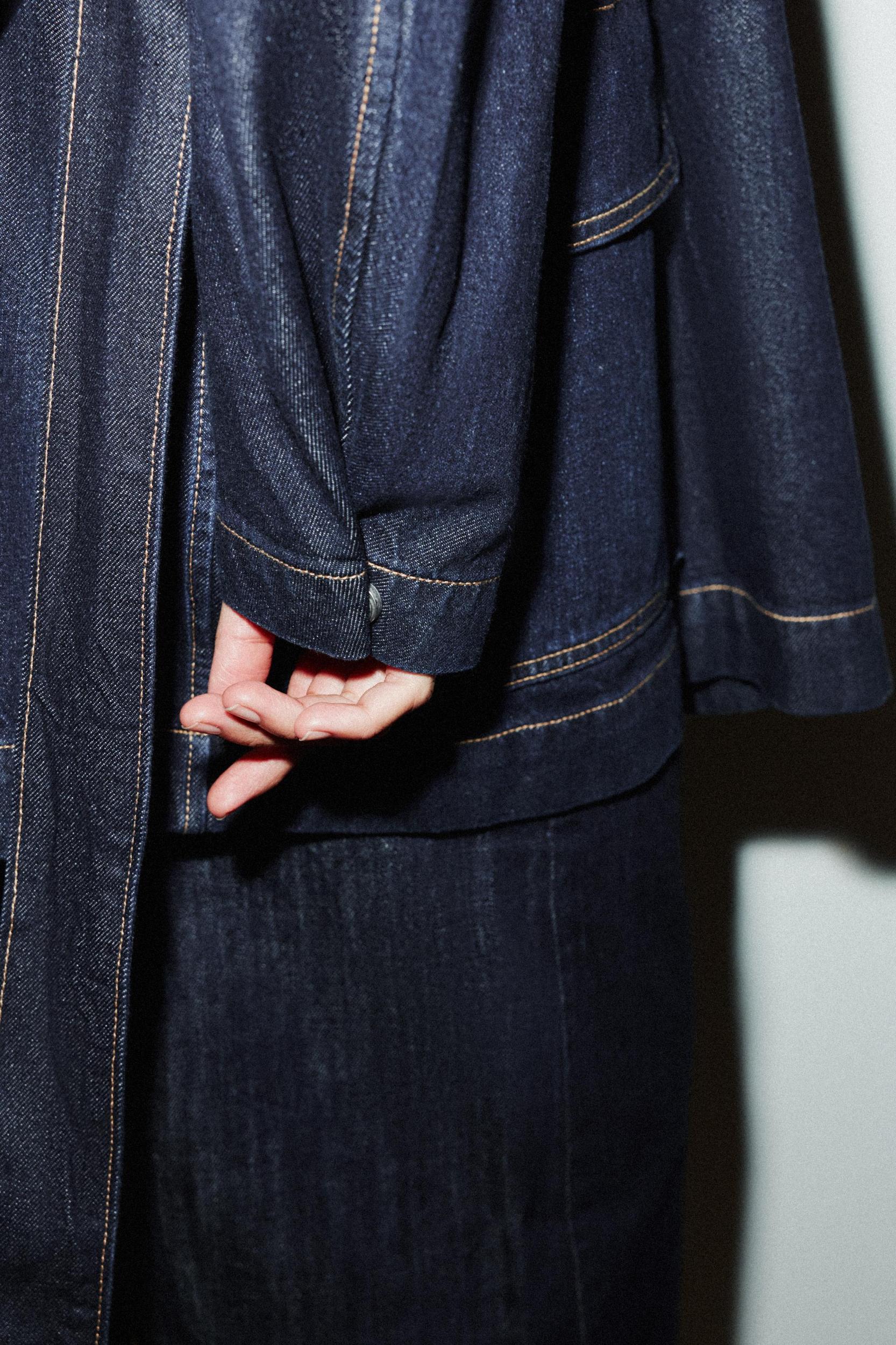 TRF SHORT DENIM JACKET Product Image