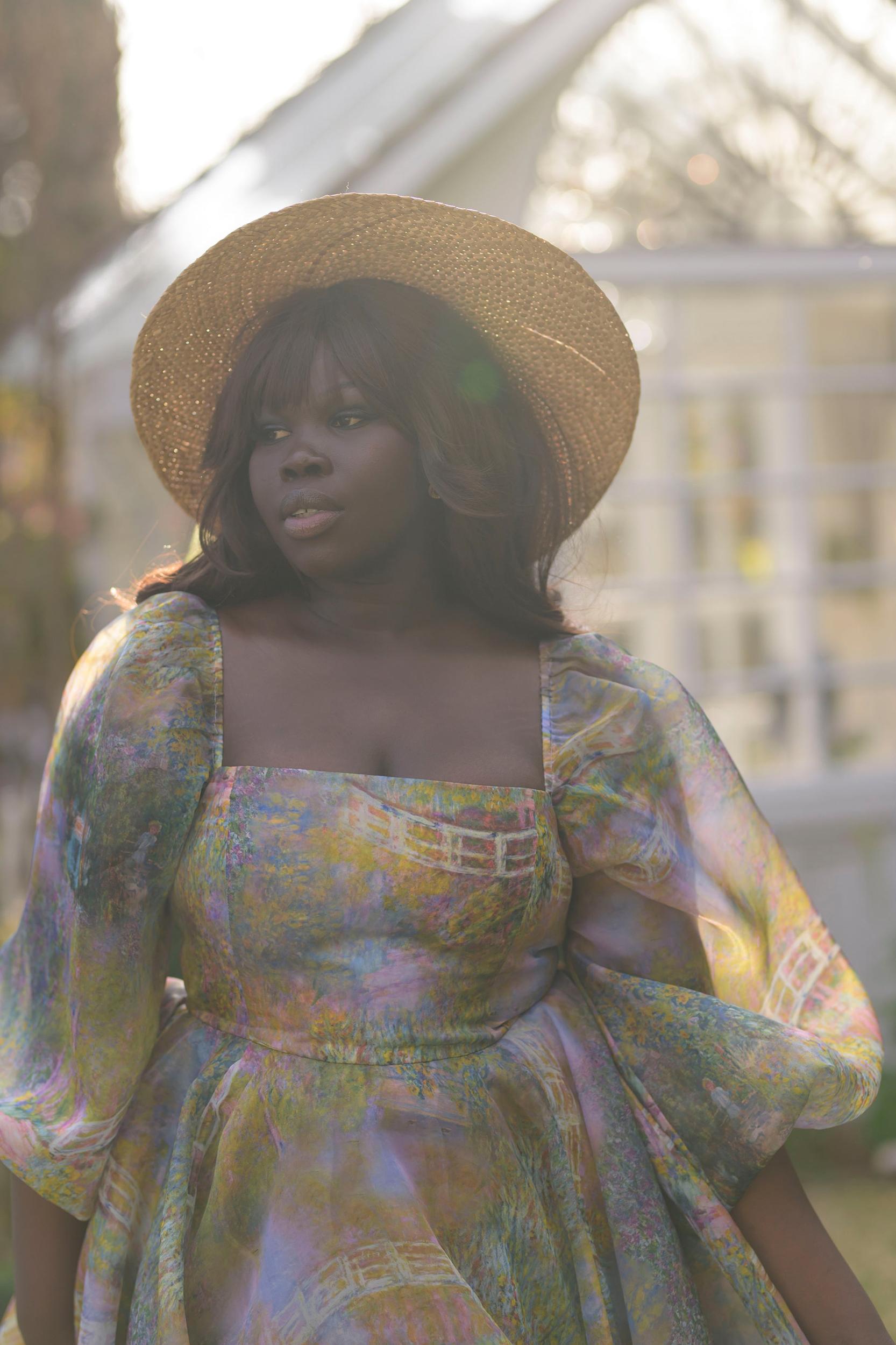 The Bridge Angel Mini Bustle Dress Product Image