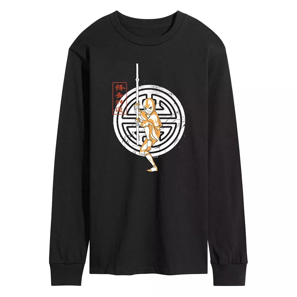 Men's Avatar Aang Crest Long-Sleeve Tee,  Product Image