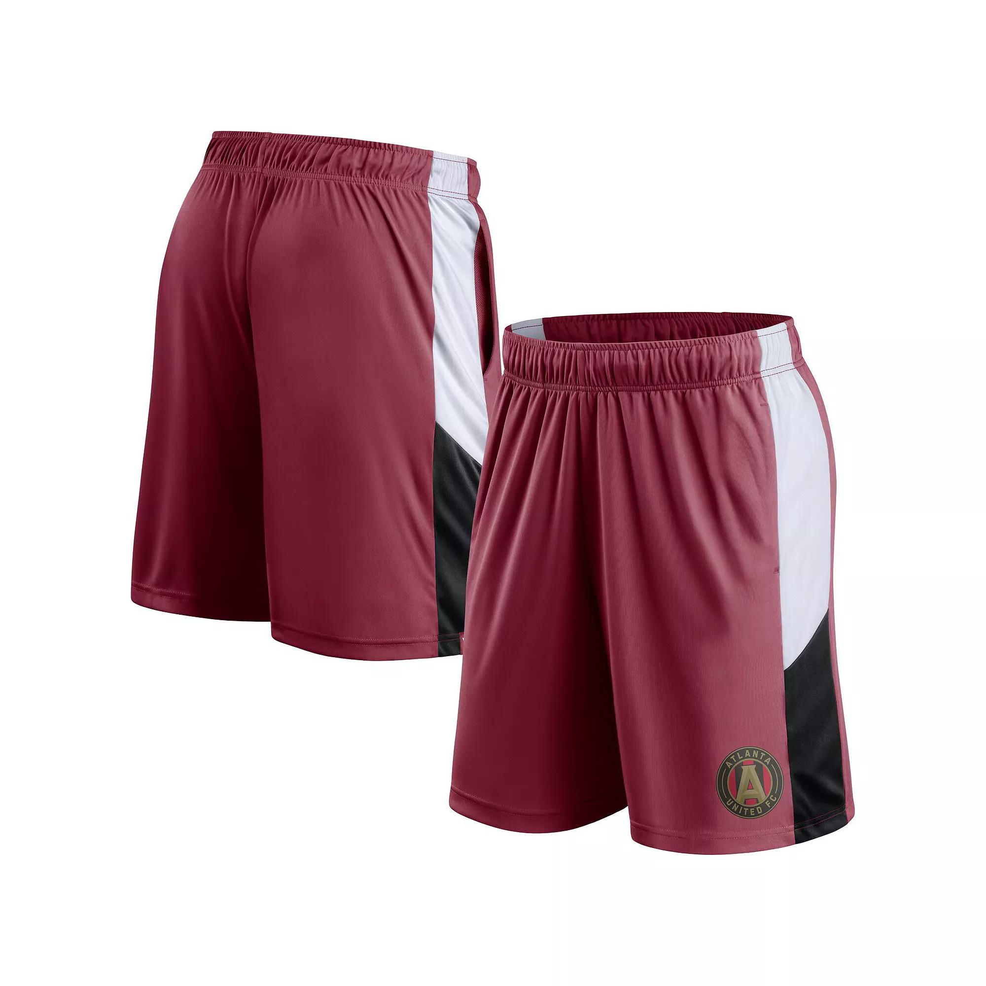 Mens Fanatics Branded Red Atlanta United FC Prep Squad Shorts Product Image