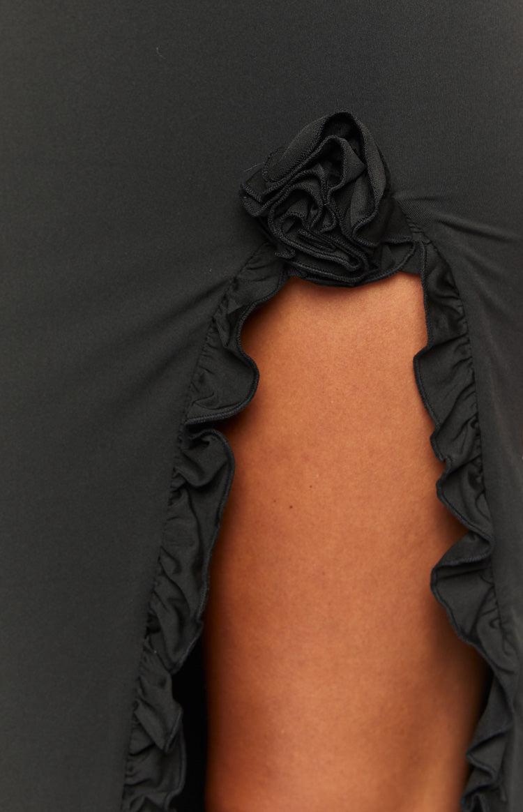 Orlando Black Maxi Dress Product Image