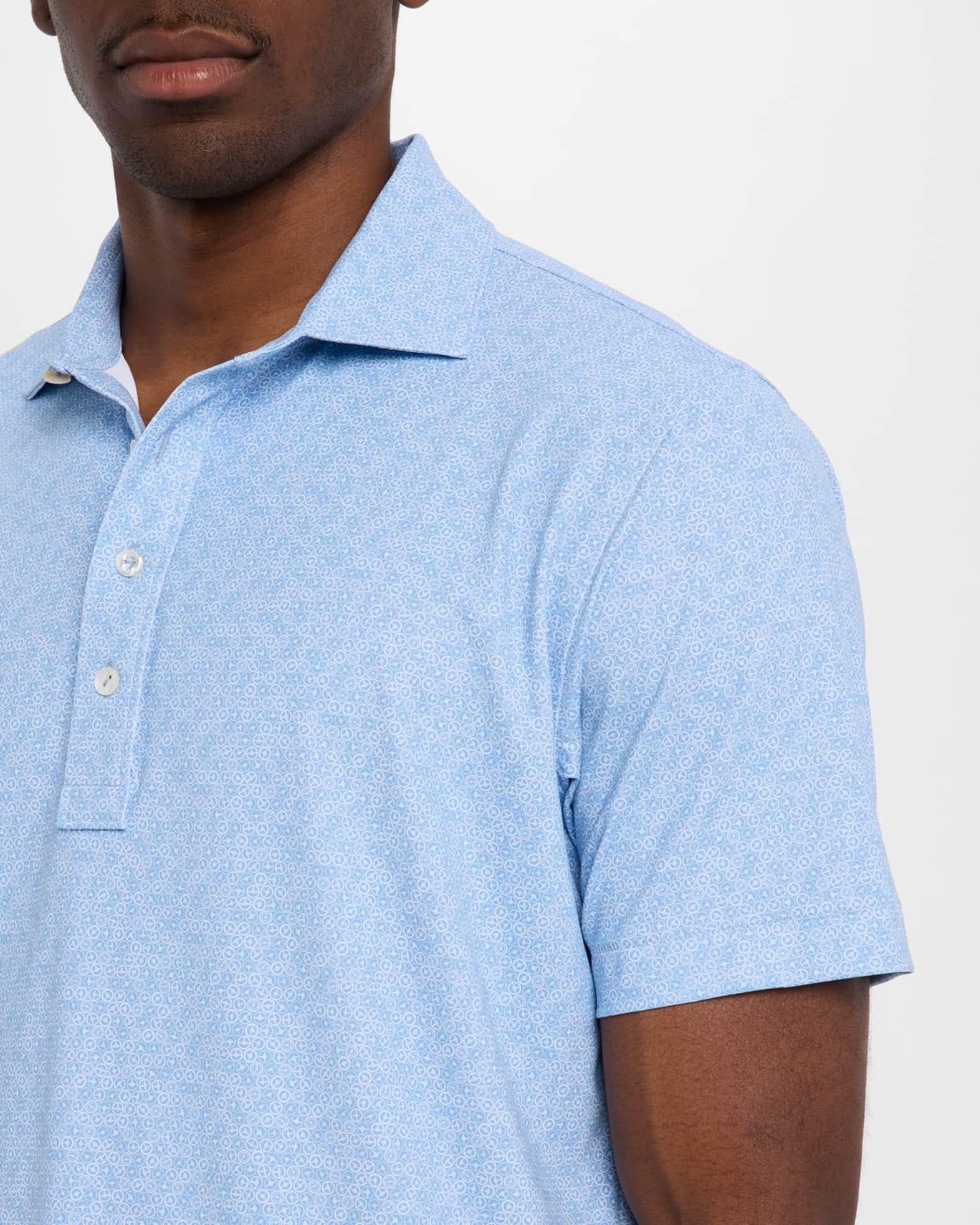 Men's Avenue Performance Jersey Polo Shirt Product Image