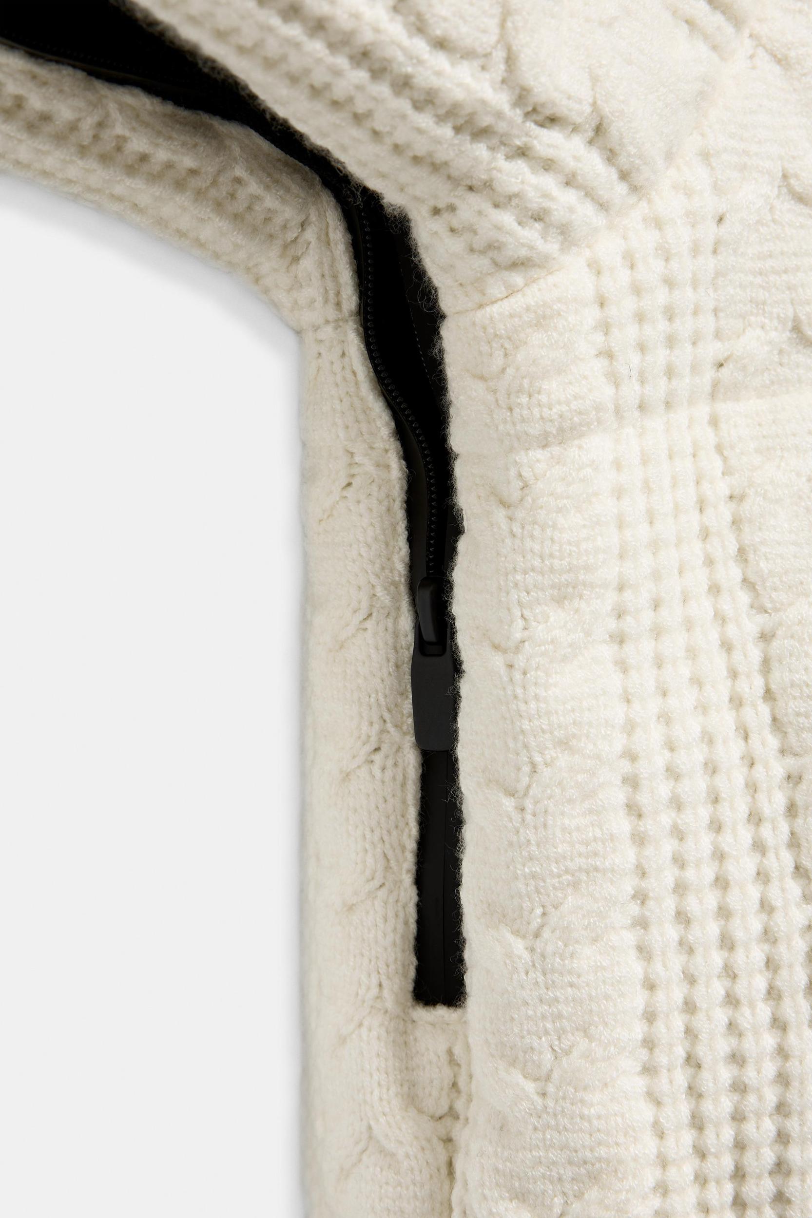 SHEARLING PUFFER JACKET HEIQ XREFLEX™ RECCO® TECHNOLOGY SKI COLLECTION Product Image