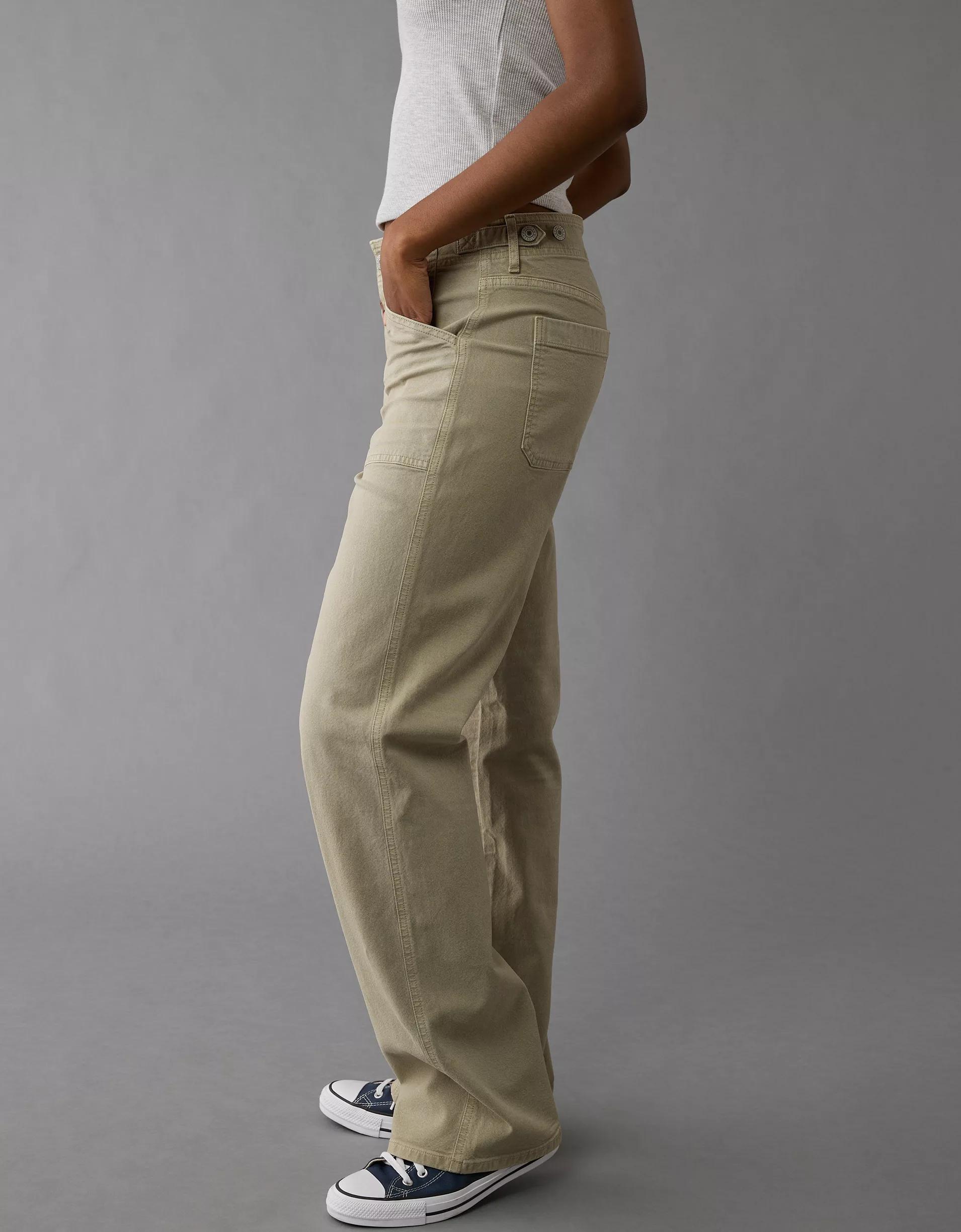 AE Stretch High-Waisted Stovepipe Pant Product Image