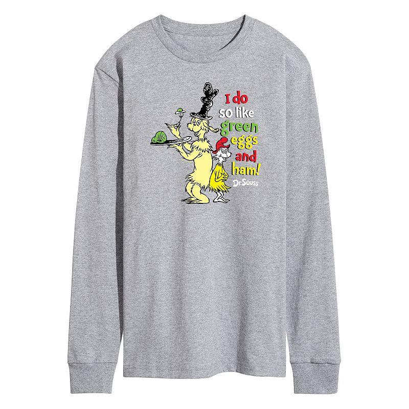 Men's Dr. Seuss Do Not Like Long-Sleeve Tee,  Product Image