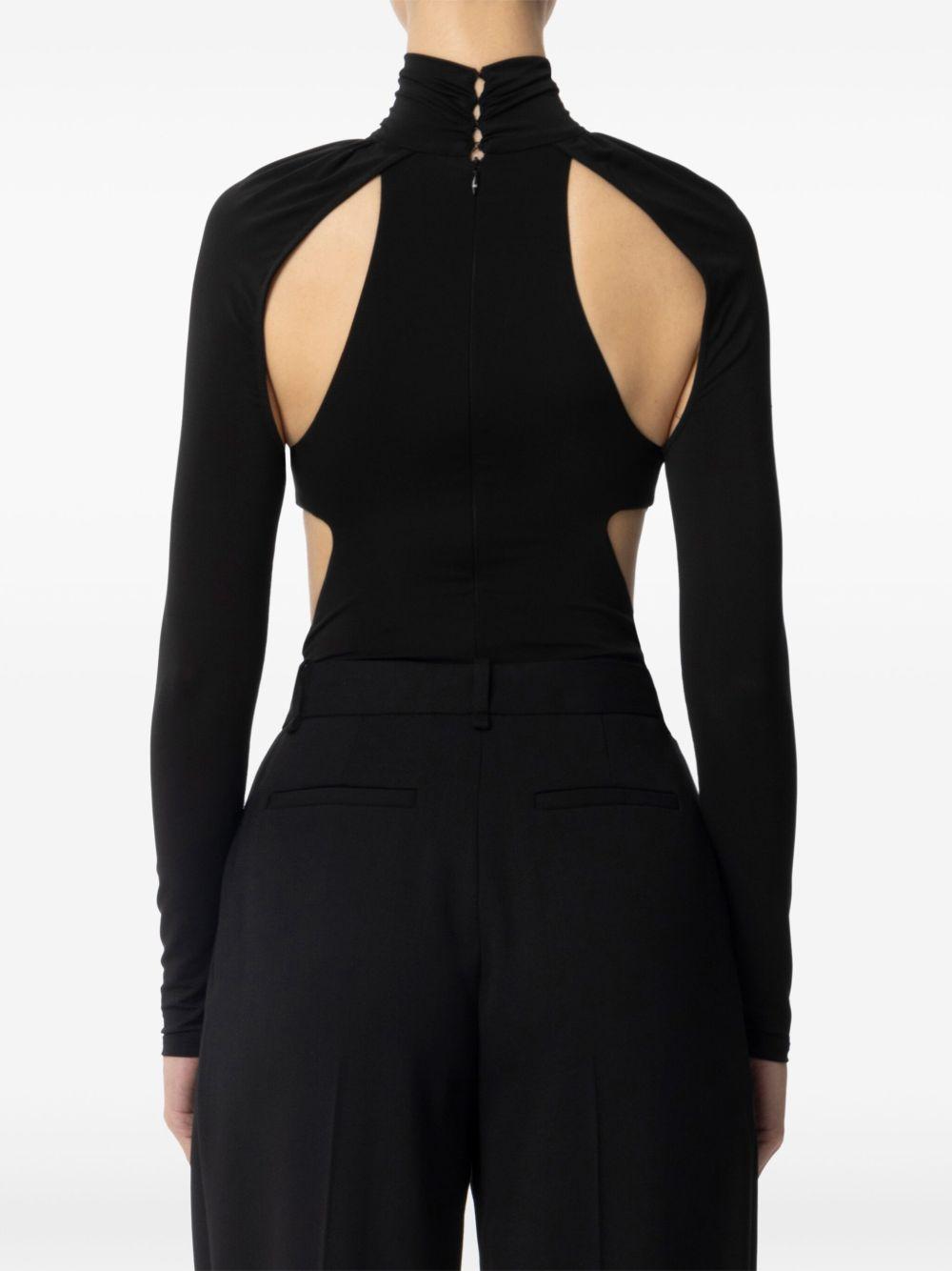 cut-out jersey bodysuit Product Image