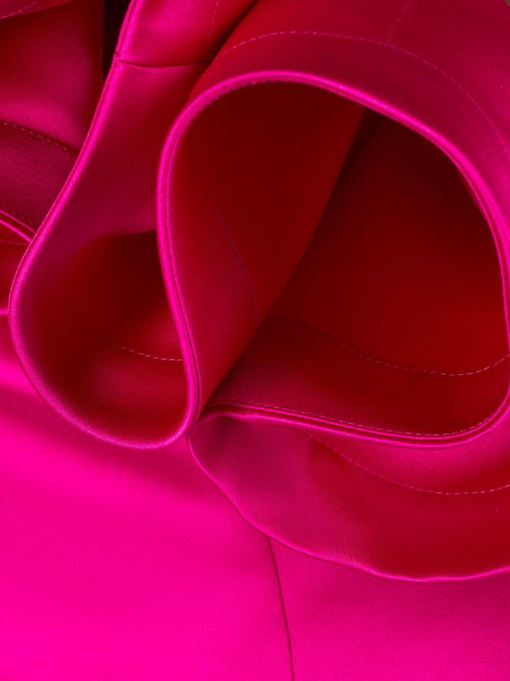 ruffle-detail off-shoulder dress Product Image