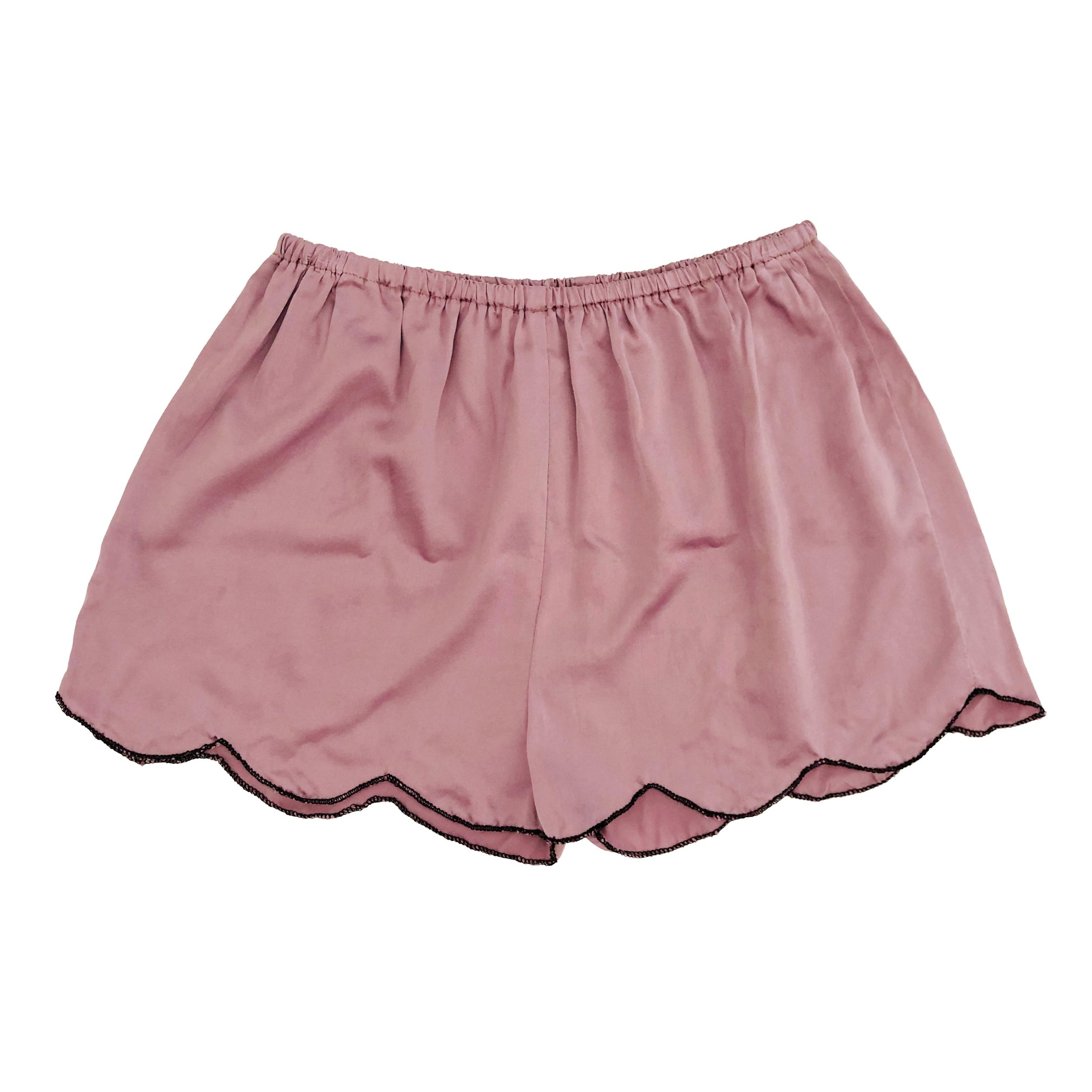 Custom Bralettes and Shorts Set | 19 Momme Silk Charmeuse Product Image