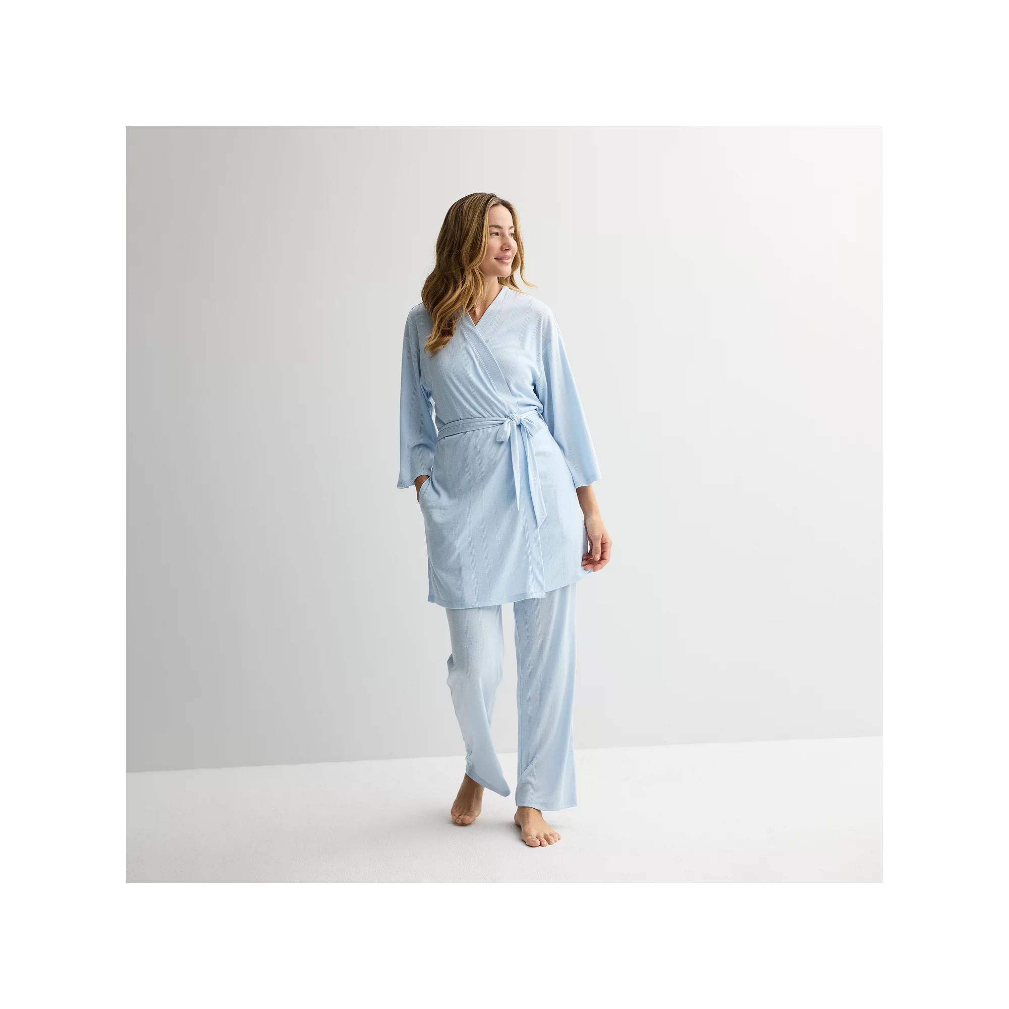 Women's Sonoma Goods For Life® Pointelle Sleep Robe,  Product Image