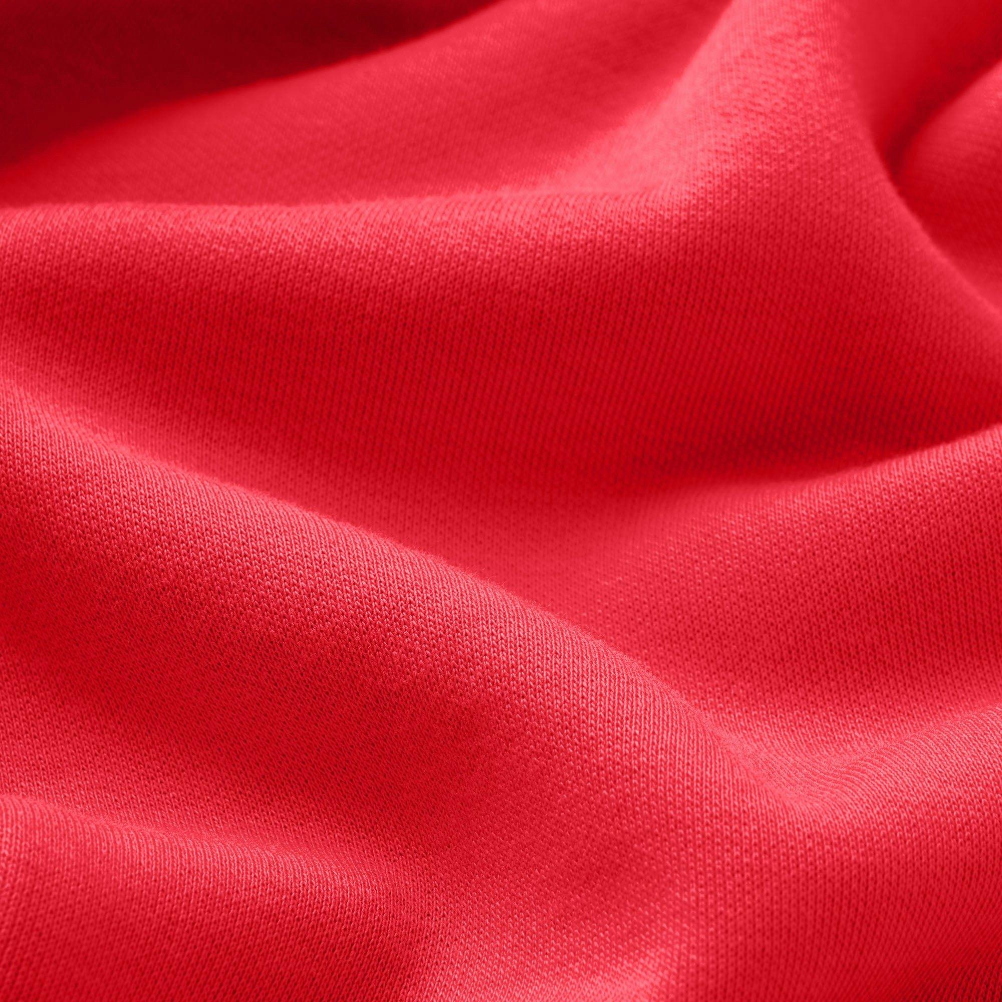 COTTON FLEECE LONG SHORT | WASHED RED Product Image