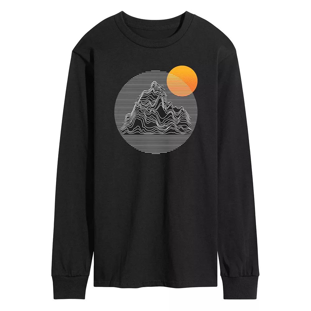 Men's Line Art Mountain Tee,  Product Image
