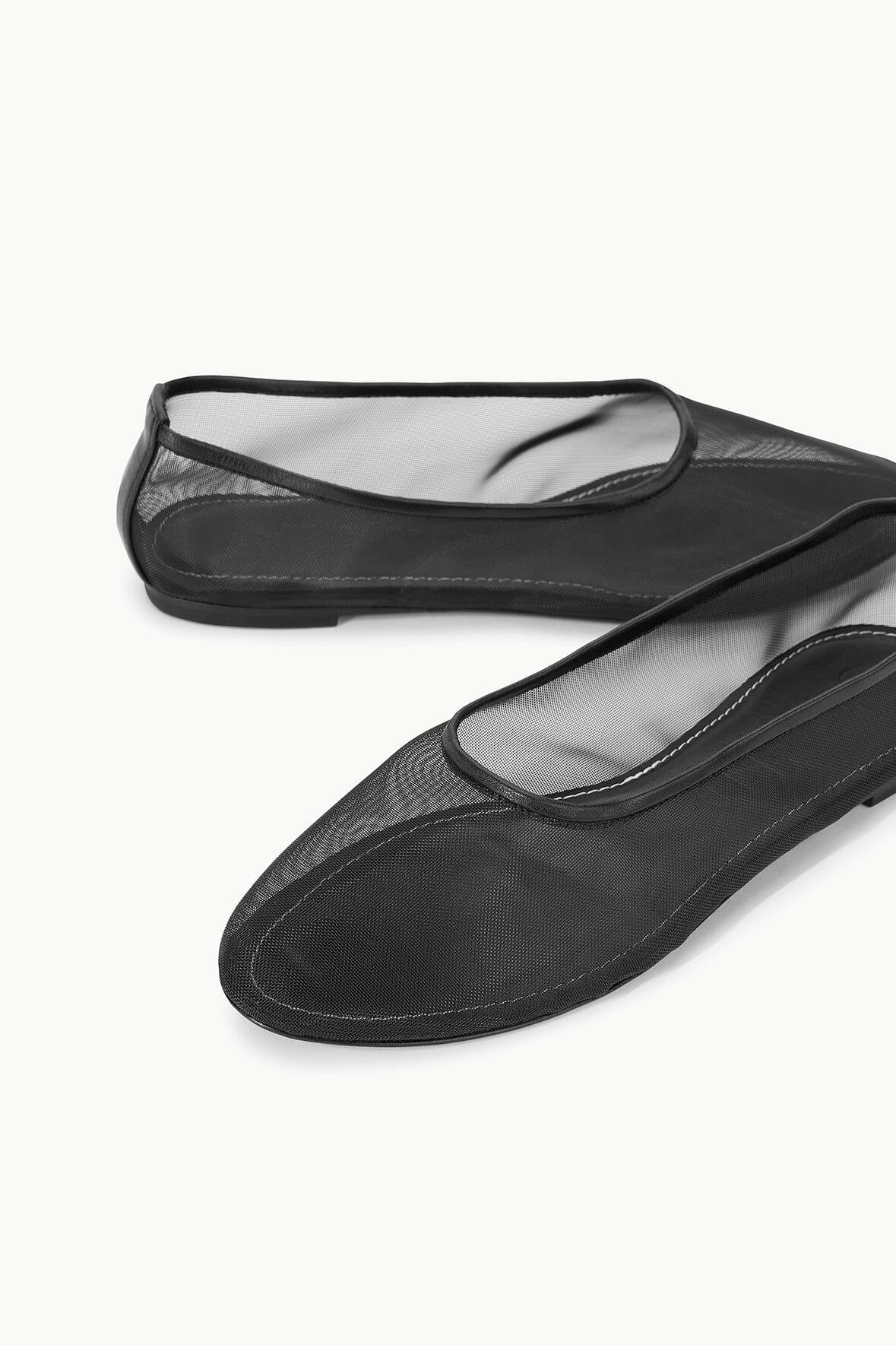 ALBA BALLET FLAT | BLACK MESH Product Image