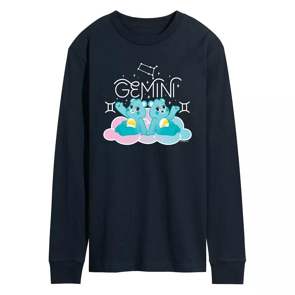 Men's Care Bears Gemini Long Sleeve Graphic Tee,  Product Image