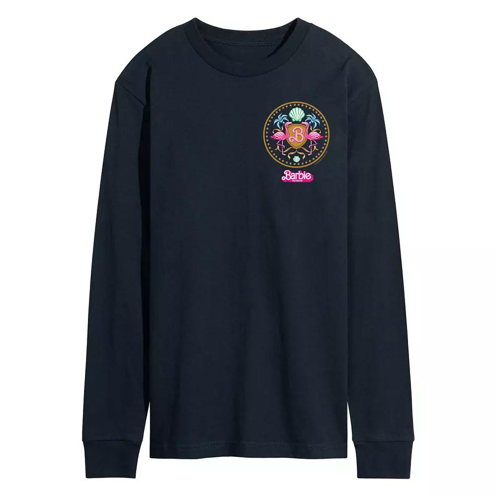 Men's Barbie Theatrical Crest Long Sleeve,  Product Image