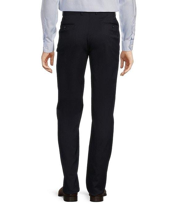 Hart Schaffner Marx Classic Fit Flat Front Solid Dress Pants Product Image